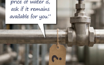 Water wordt een strategische productiefactor in de voedingsmiddelenindustrie